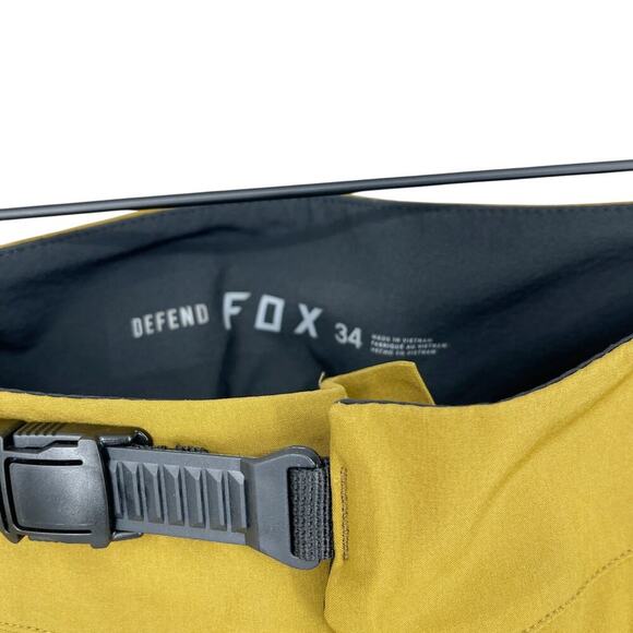 Fox Racing Defend 3L Water Pant Caramel MTB Men's Waist 34 NEW with tags - Picture 5 of 7